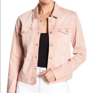 Light Pink Denim Jacket